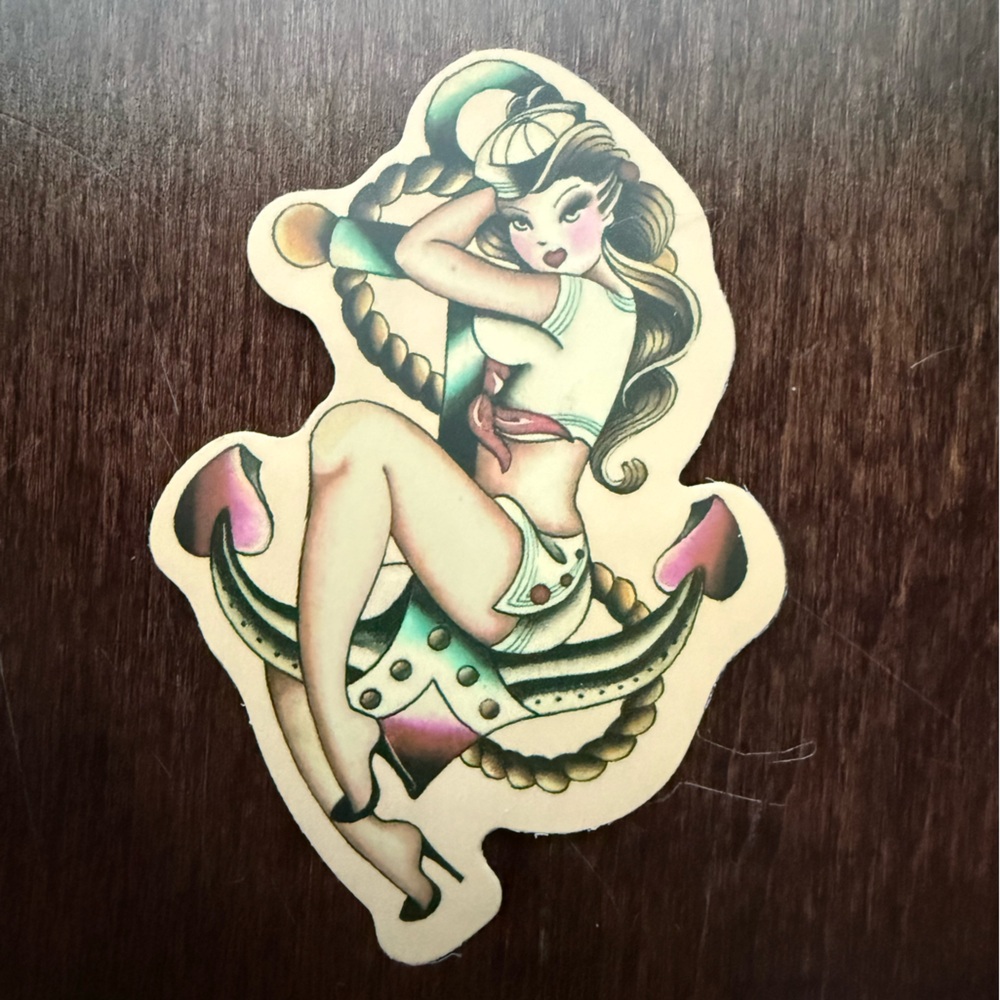 🎀10 for $10🎀 New Vinyl Sticker Pin Up Girl Tattoo Sailor Flapper Mermaid…